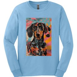 Dachshund Punk Dog Long Sleeve Shirt Gift For Dog Lover