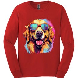 Golden Retriever Top Dog Long Sleeve Shirt Gift For Dog Lover