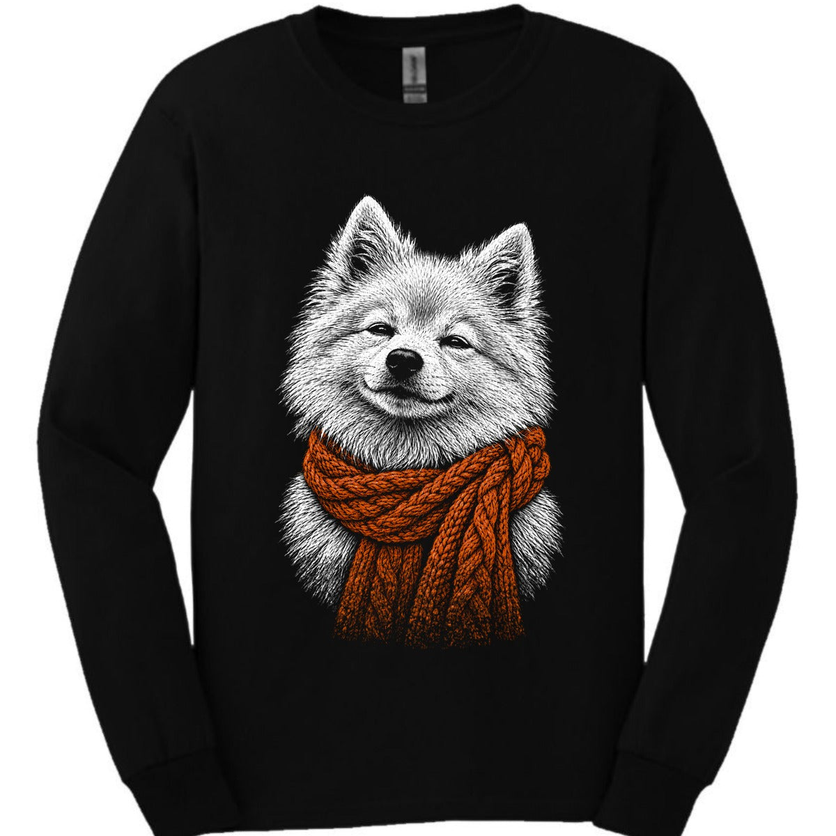 Japanese Spitz Winter Dog Long Sleeve Shirt Gift For Dog Lover