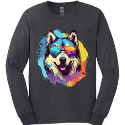 Malamute Top Dog Long Sleeve Shirt Gift For Dog Lover