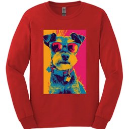 Lakeland Terrier Punk Dog Long Sleeve Shirt Gift For Dog Lover