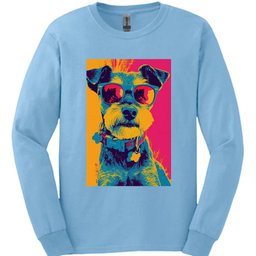 Lakeland Terrier Punk Dog Long Sleeve Shirt Gift For Dog Lover