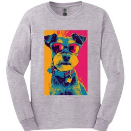 Lakeland Terrier Punk Dog Long Sleeve Shirt Gift For Dog Lover