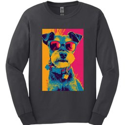 Lakeland Terrier Punk Dog Long Sleeve Shirt Gift For Dog Lover