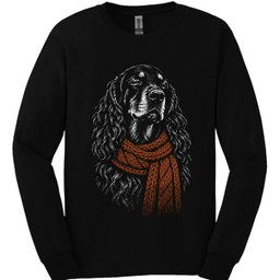 Gordon Setter Winter Dog Long Sleeve Shirt Gift For Dog Lover