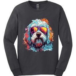 Komondor Top Dog Long Sleeve Shirt Gift For Dog Lover