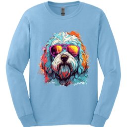 Komondor Top Dog Long Sleeve Shirt Gift For Dog Lover