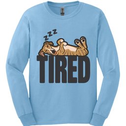 Galgo Tired Dog Long Sleeve Shirt Gift For Dog Lover