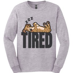 Galgo Tired Dog Long Sleeve Shirt Gift For Dog Lover