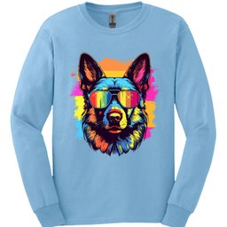 German Shepherd Top Dog Long Sleeve Shirt Gift For Dog Lover