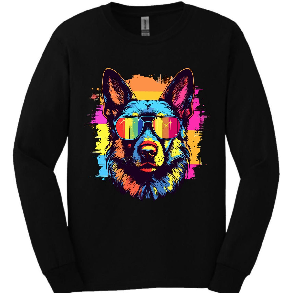 German Shepherd Top Dog Long Sleeve Shirt Gift For Dog Lover