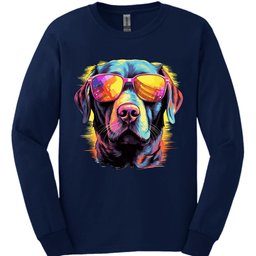 Labrador Retriever Top Dog Long Sleeve Shirt Gift For Dog Lover