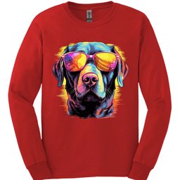 Labrador Retriever Top Dog Long Sleeve Shirt Gift For Dog Lover