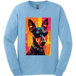 Manchester Terrier Punk Dog Long Sleeve Shirt Gift For Dog Lover