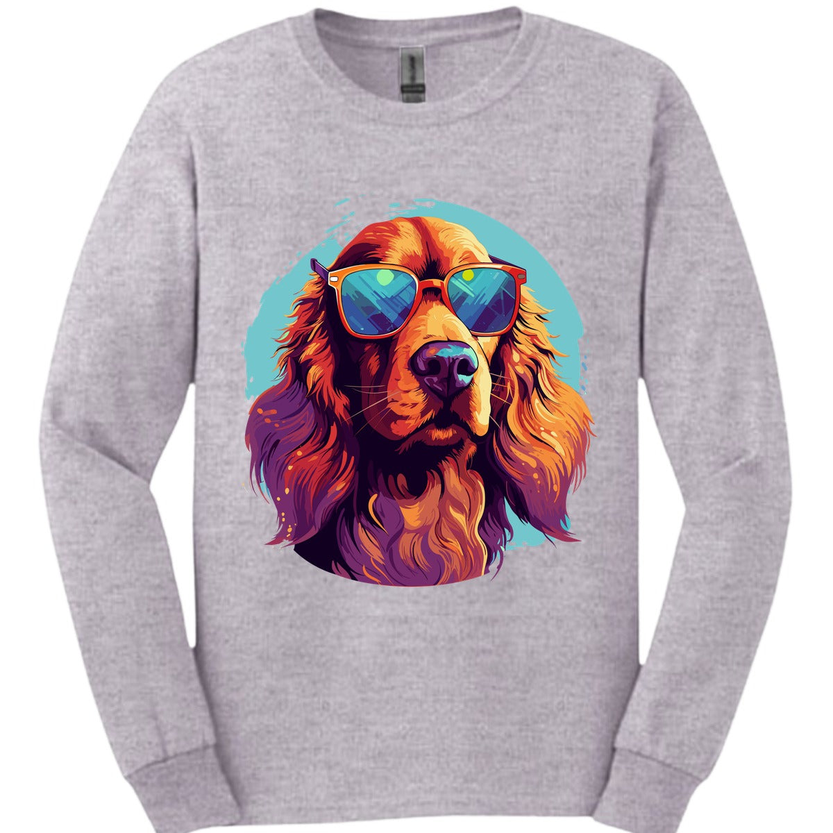 Irish Setter Top Dog Long Sleeve Shirt Gift For Dog Lover