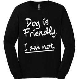 Friendly Long Sleeve Shirt Gift For Dog Lover