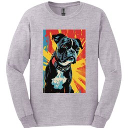 French Bulldog Punk Dog Long Sleeve Shirt Gift For Dog Lover