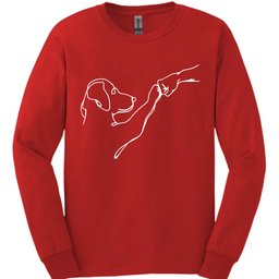 Fist Bump Long Sleeve Shirt Gift For Dog Lover