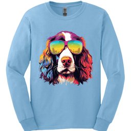 English Springer Spaniel Top Dog Long Sleeve Shirt Gift For Dog Lover