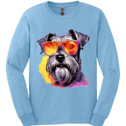 Miniature Schnauzer Top Dog Long Sleeve Shirt Gift For Dog Lover