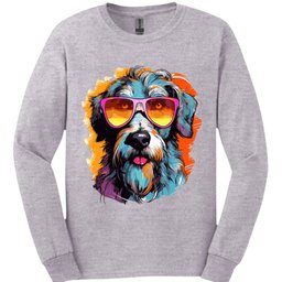 Irish Wolfhound Top Dog Long Sleeve Shirt Gift For Dog Lover