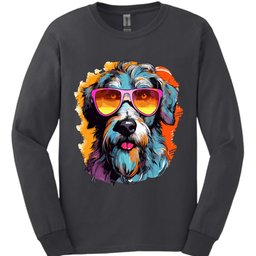 Irish Wolfhound Top Dog Long Sleeve Shirt Gift For Dog Lover