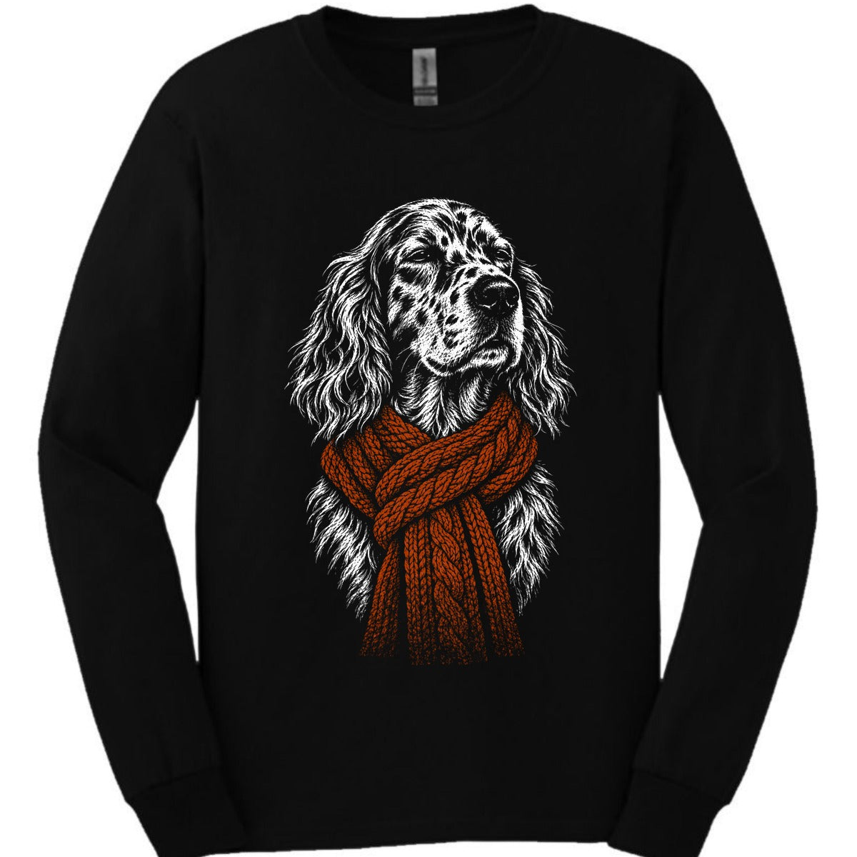 English Setter Winter Dog Long Sleeve Shirt Gift For Dog Lover