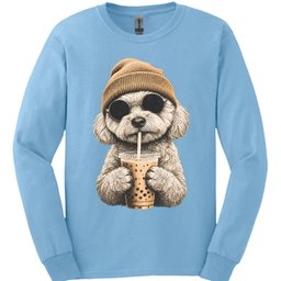 Maltipoo Hipster Dog Long Sleeve Shirt Gift For Dog Lover