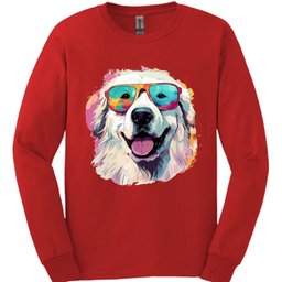 Great Pyrenees Top Dog Long Sleeve Shirt Gift For Dog Lover