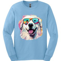Great Pyrenees Top Dog Long Sleeve Shirt Gift For Dog Lover