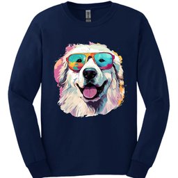 Great Pyrenees Top Dog Long Sleeve Shirt Gift For Dog Lover