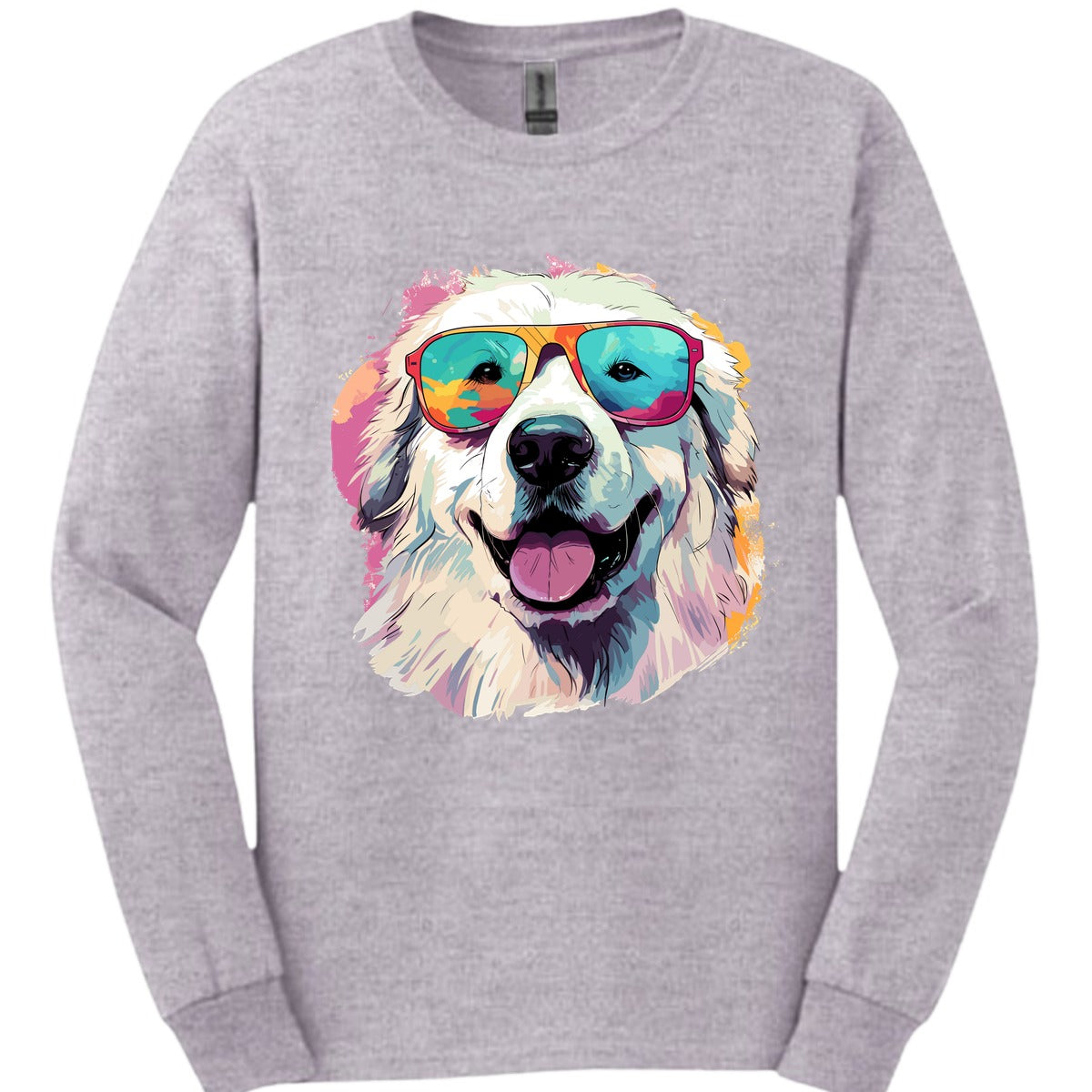 Great Pyrenees Top Dog Long Sleeve Shirt Gift For Dog Lover