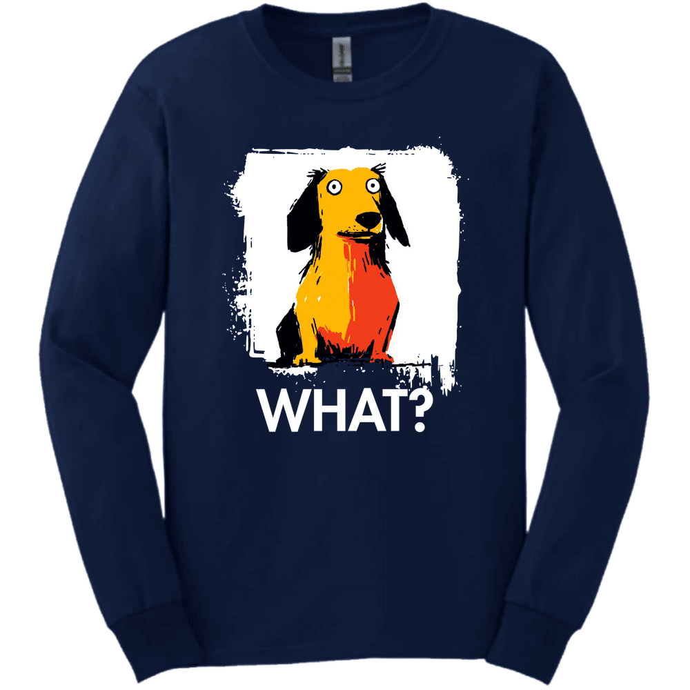 Dachshund What Dog Long Sleeve Tee Gift For Dog Lover