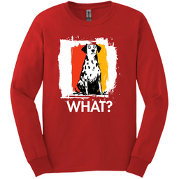 Dalmatian What Dog Long Sleeve Tee Gift For Dog Lover