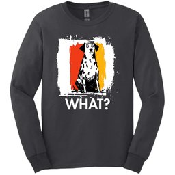 Dalmatian What Dog Long Sleeve Tee Gift For Dog Lover