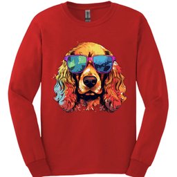 Cocker Spaniel Top Dog Long Sleeve Shirt Gift For Dog Lover
