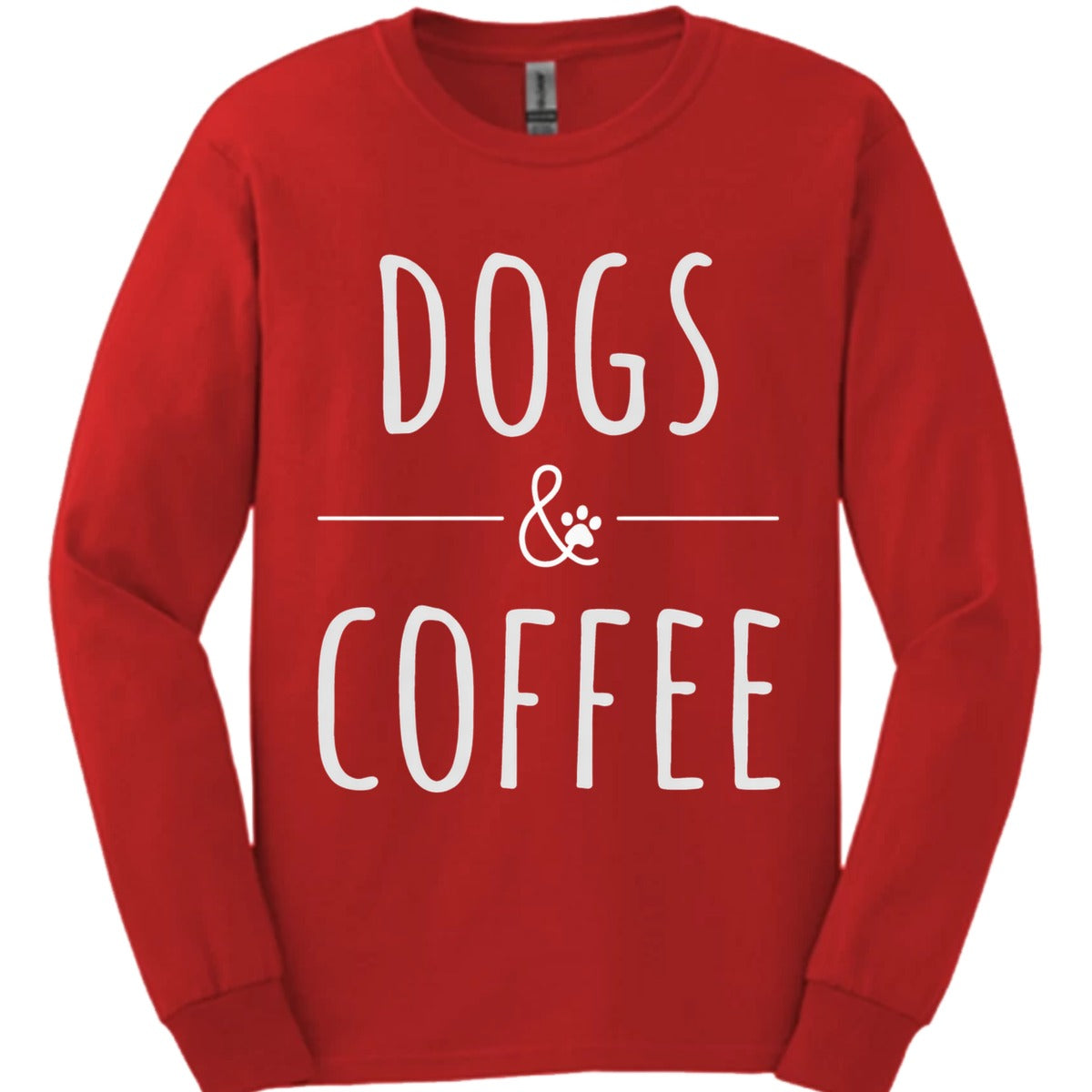 Dogs And Coffee Long Sleeve Shirt Gift For Dog Lover