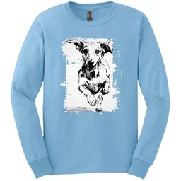 Dachshund Running Dog Long Sleeve Tee Gift For Dog Lover