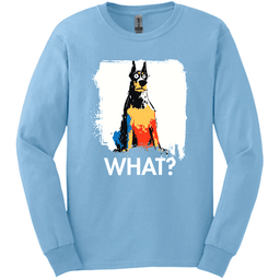 Doberman What Dog Long Sleeve Tee Gift For Dog Lover