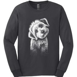 Coton De Tulear Tilted Dog Long Sleeve Shirt Gift For Dog Lover