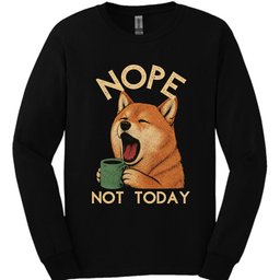 Finnish Spitz Not Today Long Sleeve Shirt Gift For Dog Lover