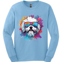 Maltese Top Dog Long Sleeve Shirt Gift For Dog Lover