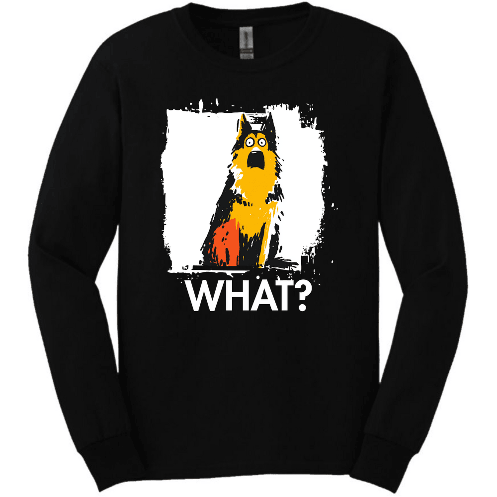 German Shepherd What Dog Long Sleeve Tee Gift For Dog Lover