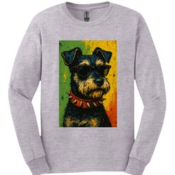 Miniature Schnauzer Punk Dog Long Sleeve Shirt Gift For Dog Lover