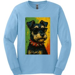 Miniature Schnauzer Punk Dog Long Sleeve Shirt Gift For Dog Lover