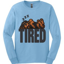 Gordon Setter Tired Dog Long Sleeve Shirt Gift For Dog Lover