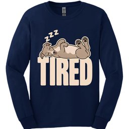 Italian Greyhound Tired Dog Long Sleeve Shirt Gift For Dog Lover