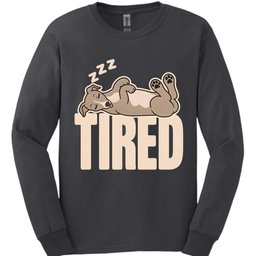 Italian Greyhound Tired Dog Long Sleeve Shirt Gift For Dog Lover