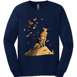 German Shepherd Fall Dog Long Sleeve Shirt Gift For Dog Lover