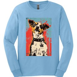 Jack Russell Punk Dog Long Sleeve Shirt Gift For Dog Lover